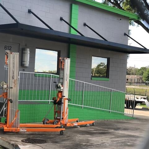 Aluminum Canopies and Walkways