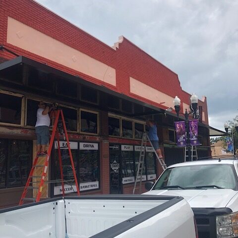 Commercial Storefront Aluminum Canopy