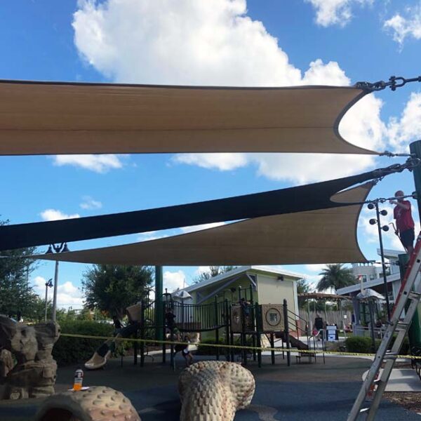 Sun Shades at Center Lake Park