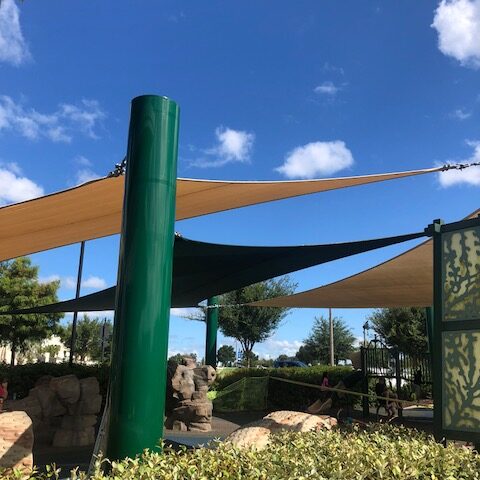 Sun Shades at Center Lake Park