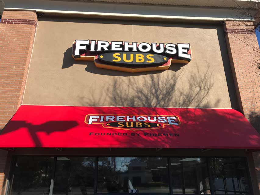 Firehouse Subs awning