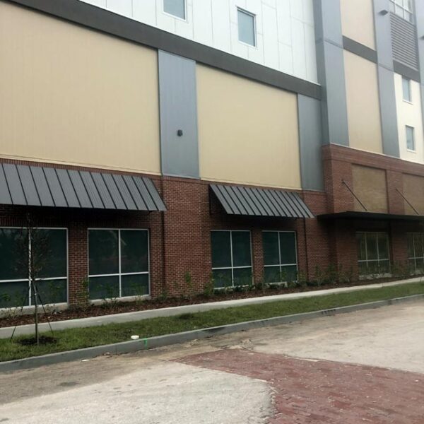 US Storage aluminum awnings